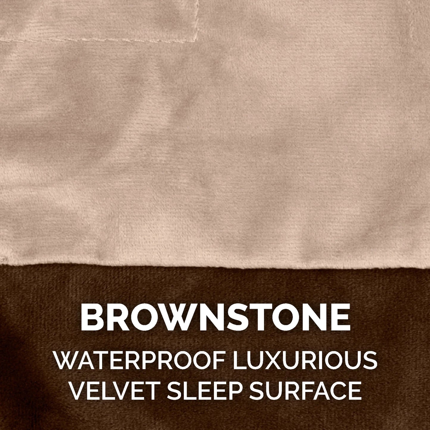 Pet Products Extra Large Waterproof Velvet Pet Blanket for Dogs & Cats, Brownstone