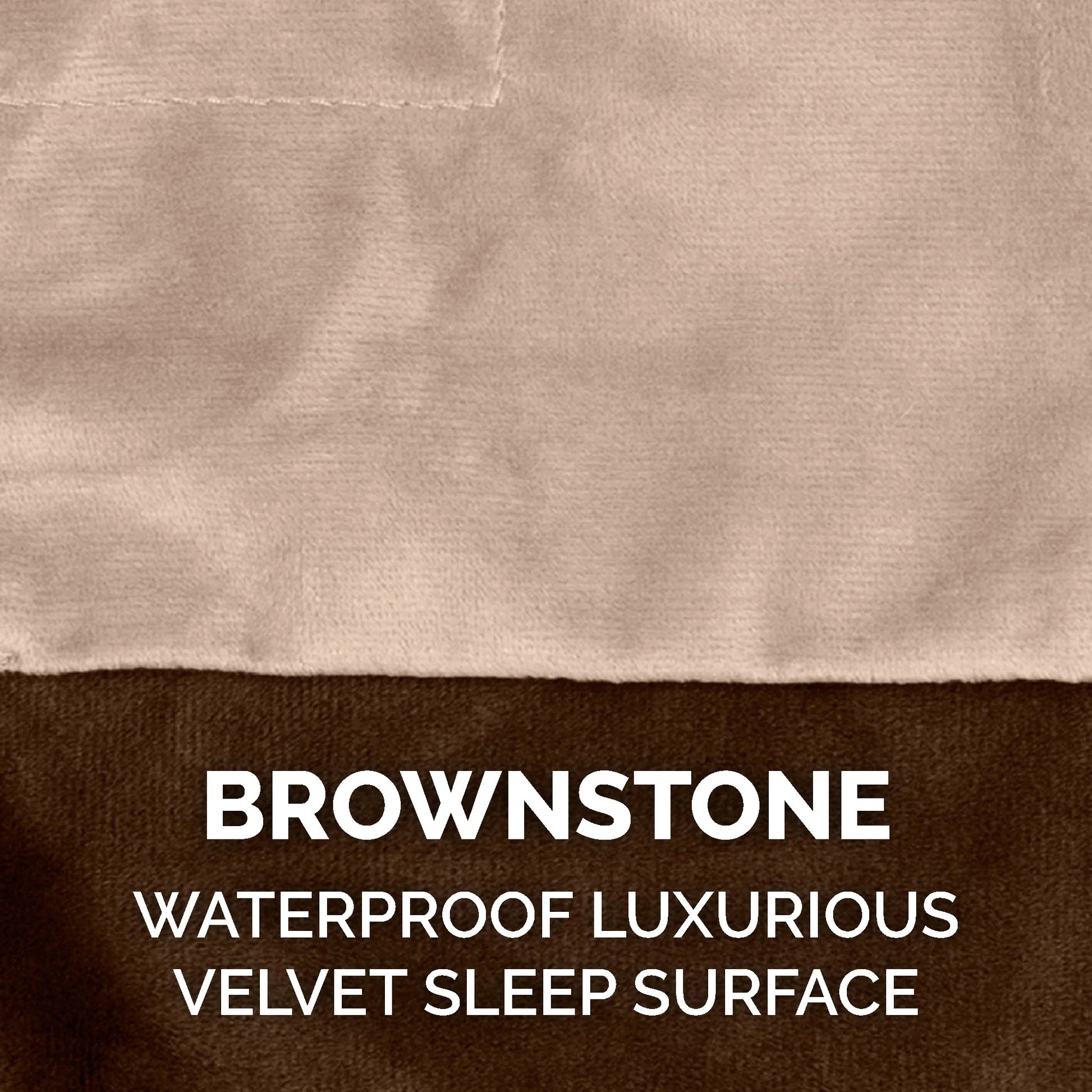 Pet Products Extra Large Waterproof Velvet Pet Blanket for Dogs & Cats, Brownstone