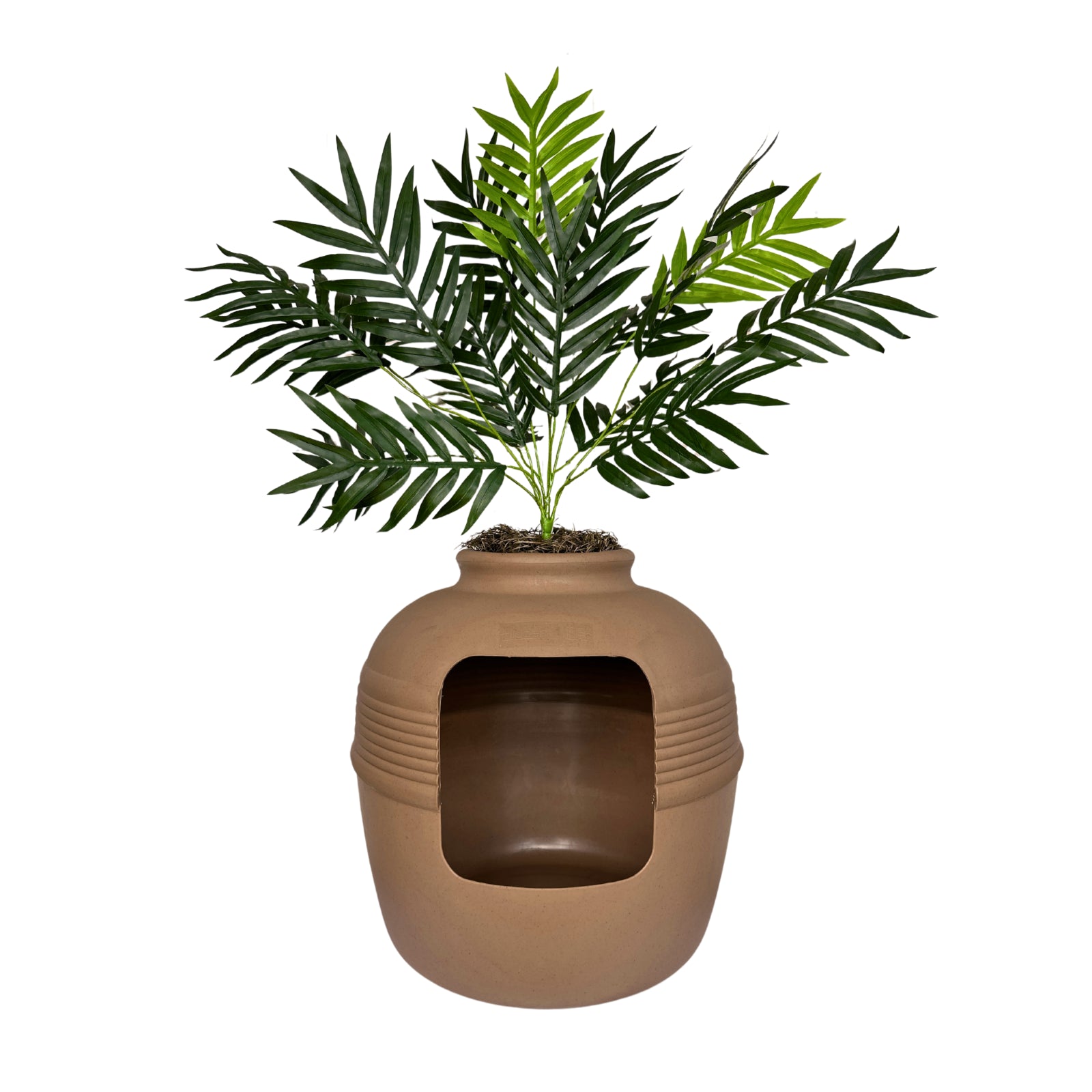Original Hidden Litter Box Planter, Hooded Litter Box, Fake Plant Good Pet Stuff