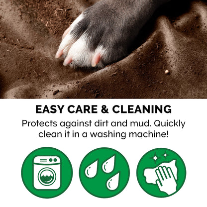 Pet Products Extra Large Waterproof Velvet Pet Blanket for Dogs & Cats, Brownstone