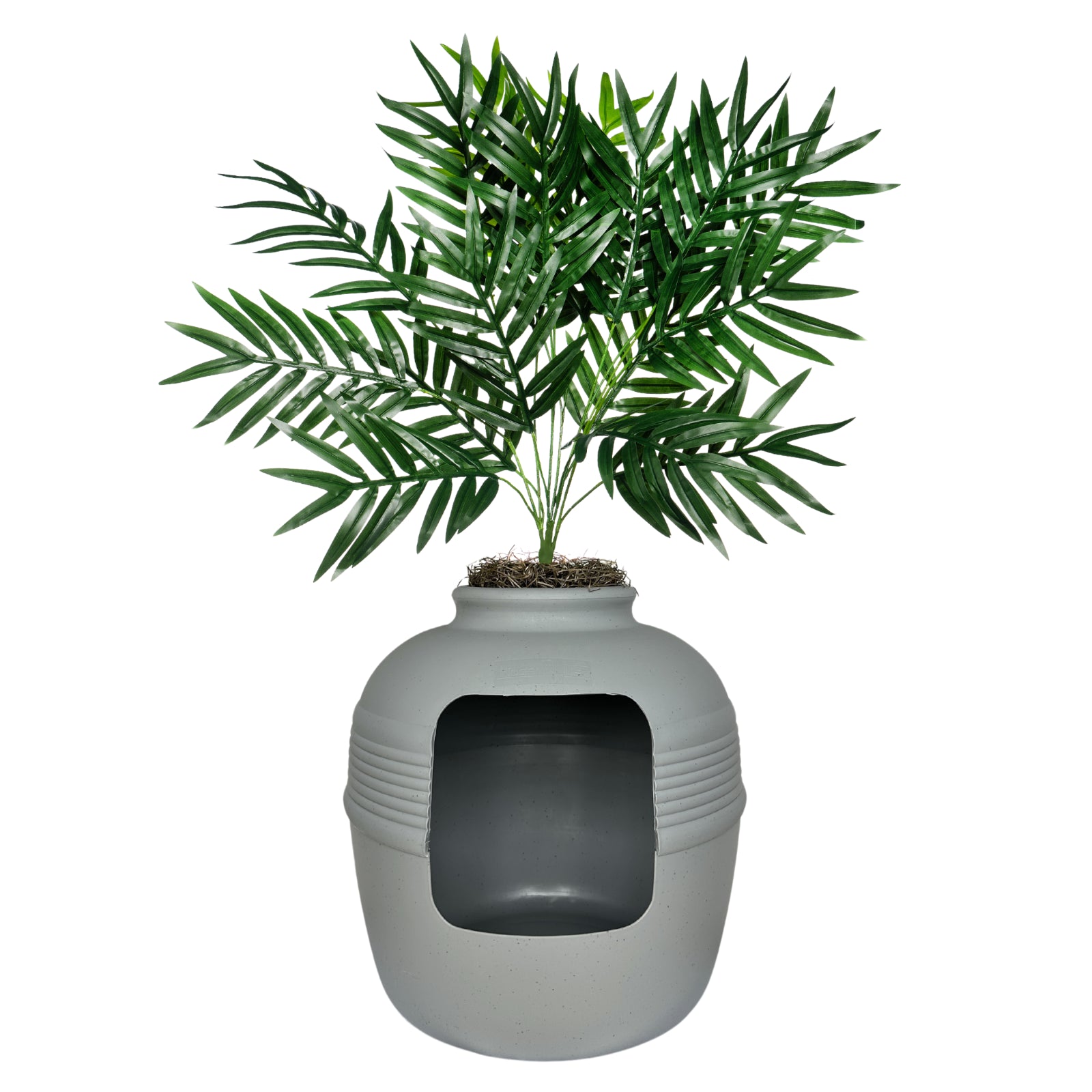 Original Hidden Litter Box Planter, Hooded Litter Box, Fake Plant Good Pet Stuff