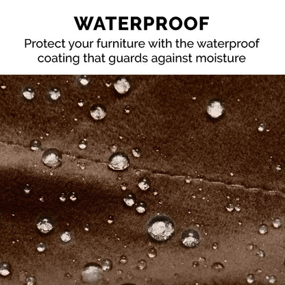 Pet Products Extra Large Waterproof Velvet Pet Blanket for Dogs & Cats, Brownstone