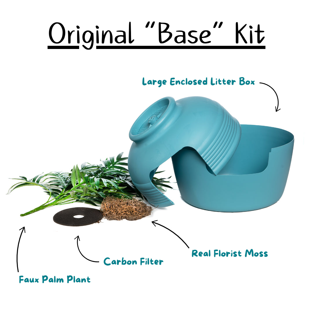 Original Hidden Litter Box Planter, Hooded Litter Box, Fake Plant Good Pet Stuff