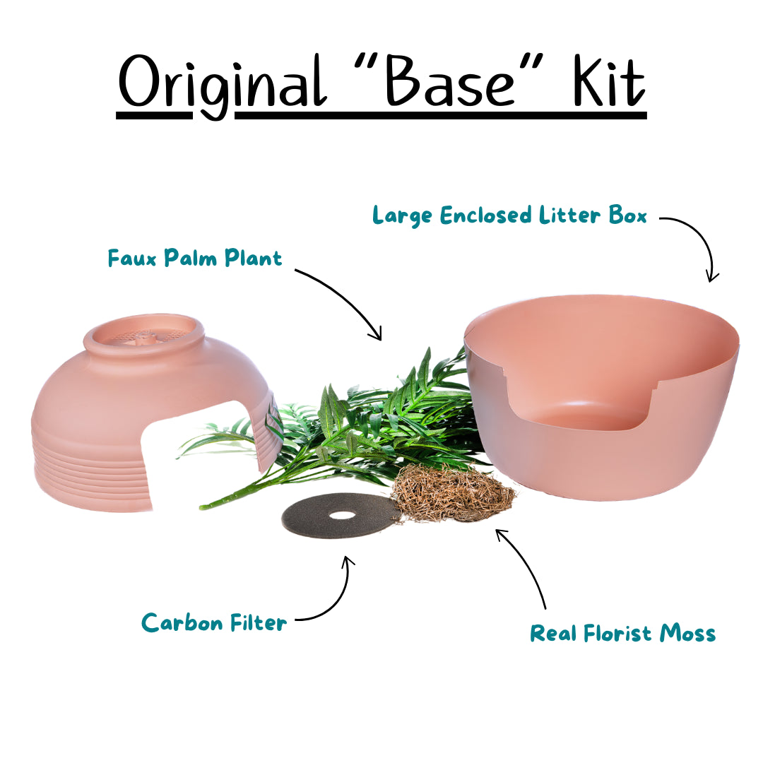 Original Hidden Litter Box Planter, Hooded Litter Box, Fake Plant Good Pet Stuff