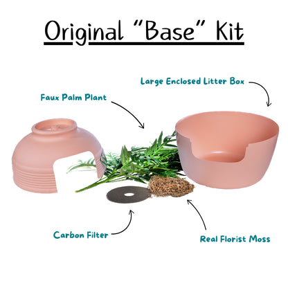 Original Hidden Litter Box Planter, Hooded Litter Box, Fake Plant Good Pet Stuff