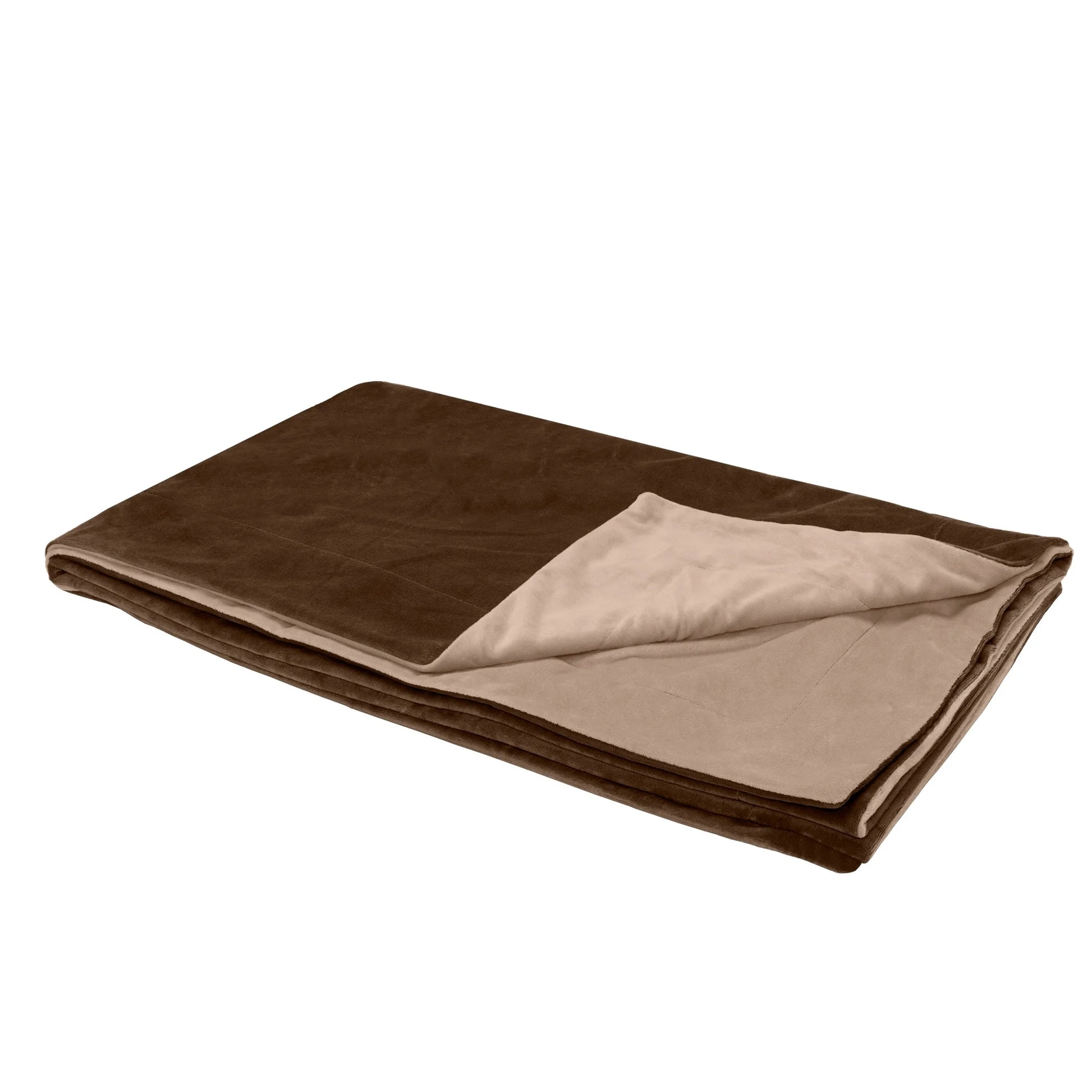 Pet Products Extra Large Waterproof Velvet Pet Blanket for Dogs & Cats, Brownstone